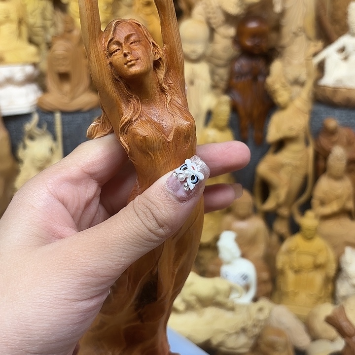 柏木（崖柏）崖柏美女瑕疵