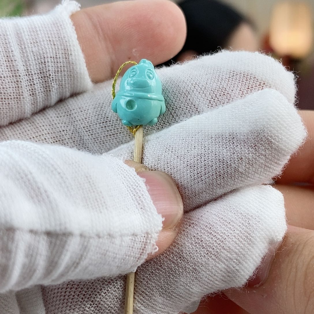 绿松石珠宝奇石未镶嵌