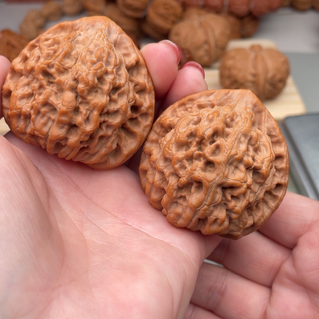 文玩核桃把件官帽48