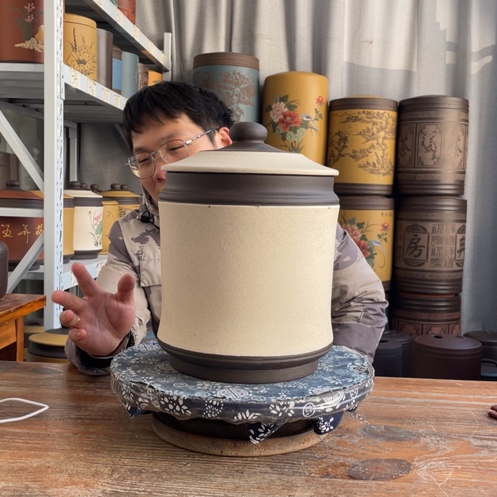 紫砂茶叶罐茶叶罐