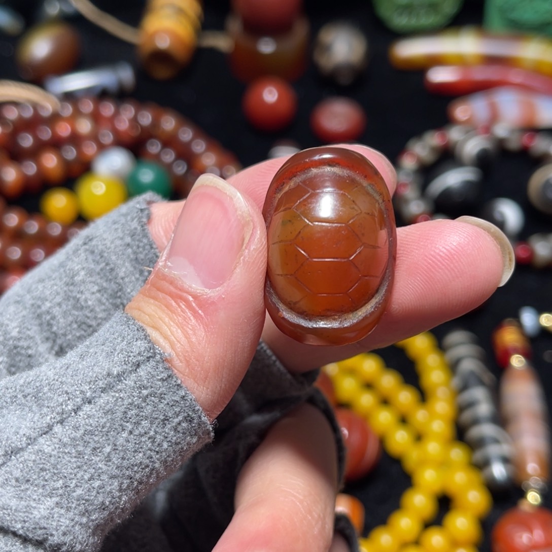 玛瑙/玉髓合金玛瑙单珠