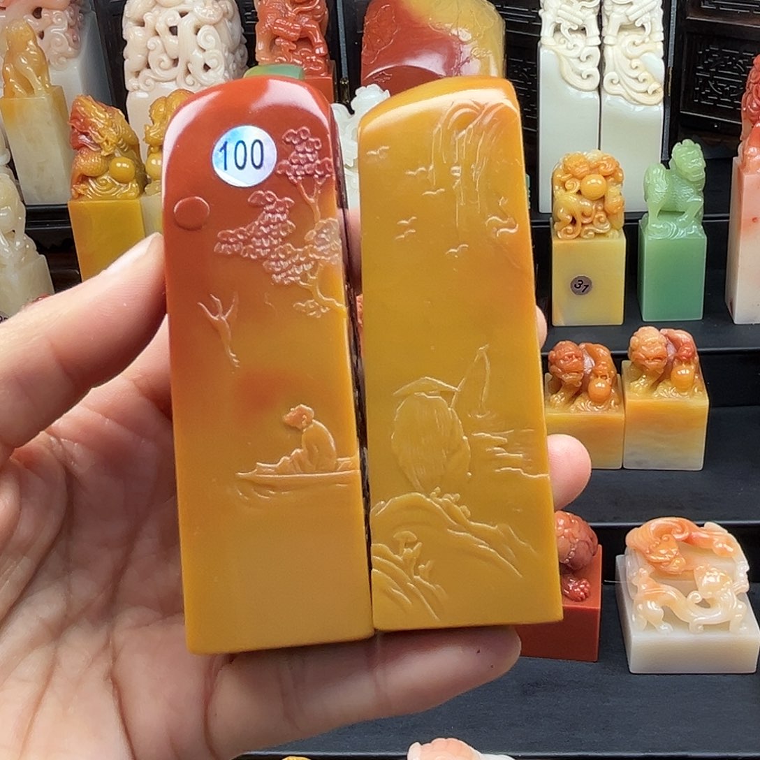 寿山石印石这就是为什么在这里