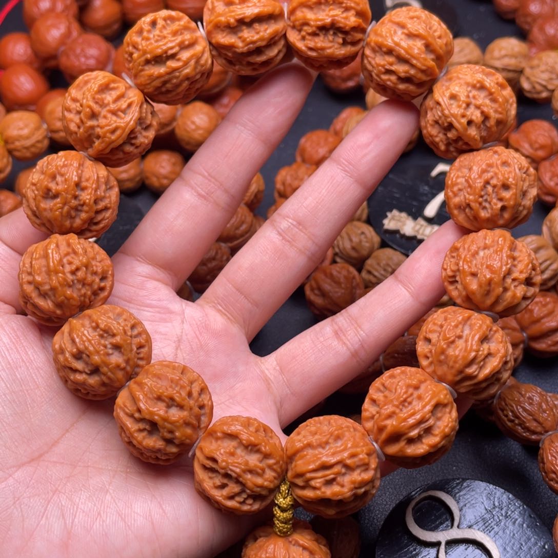 文玩核桃手串龙脊纹111