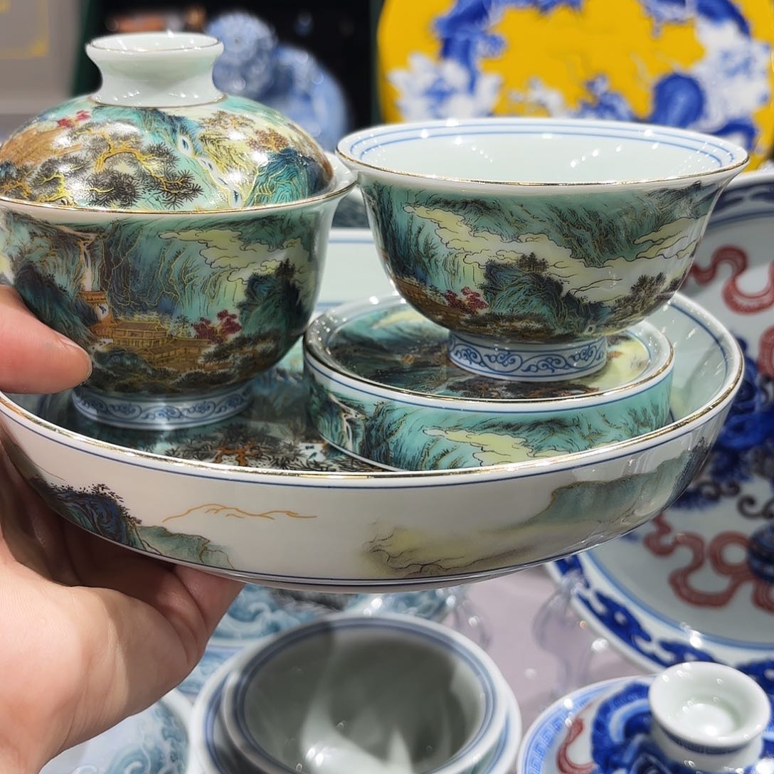 瓷片景德镇瓷器艺术