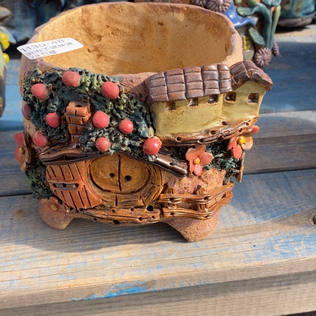 ·***゛48号多肉盆口径11