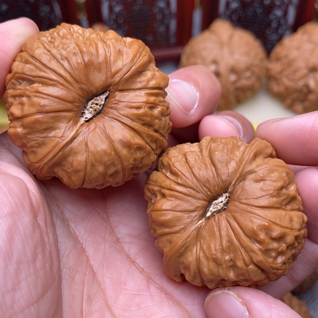 文玩核桃把件肉球毕业南瓜41尺