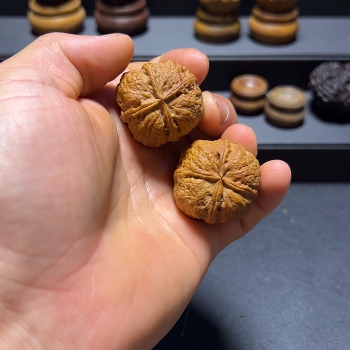 把件文玩核桃B福瓜四棱33