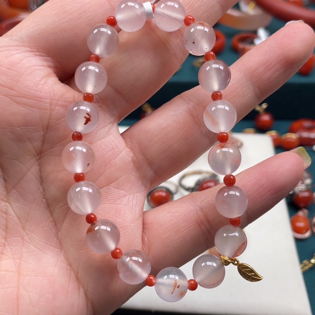 川料南红冰飘dly单圈