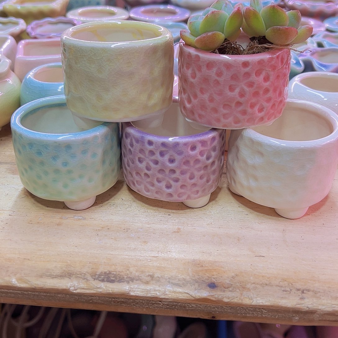 陶瓷花盆当场凑满12包邮