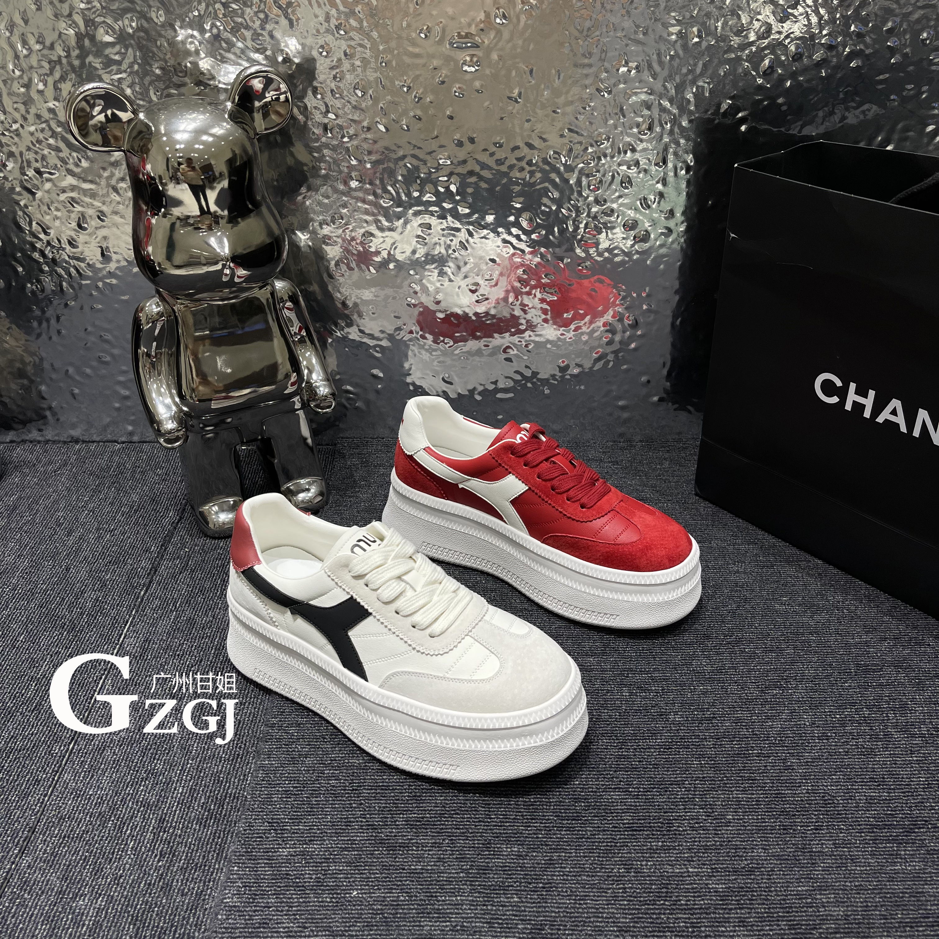 福利【Y字德训】25秋款厚底德训简约时尚百搭休闲板鞋726