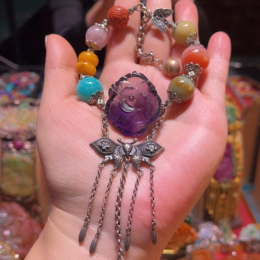 翡翠未镶嵌手链福利款翡翠多宝手链