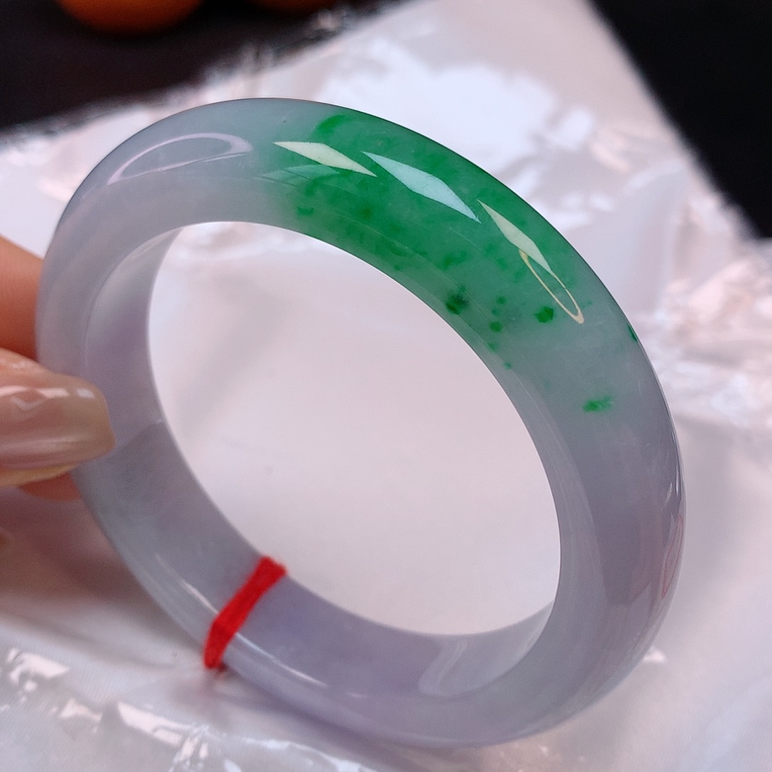 【闪购商品】翡翠手镯未镶嵌Q54+翡翠手镯