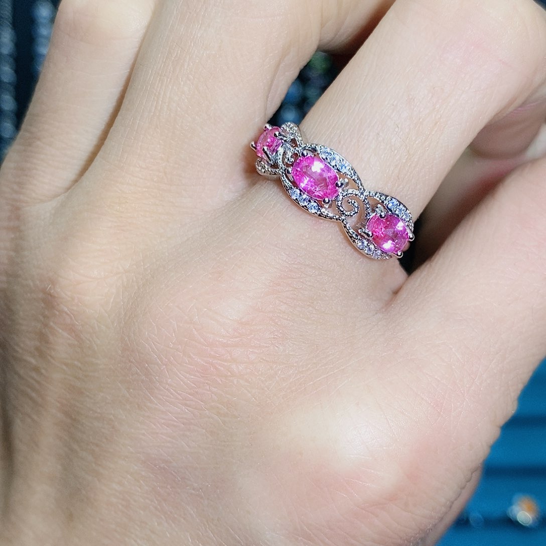 紫晶珠宝半成品银S925镶嵌