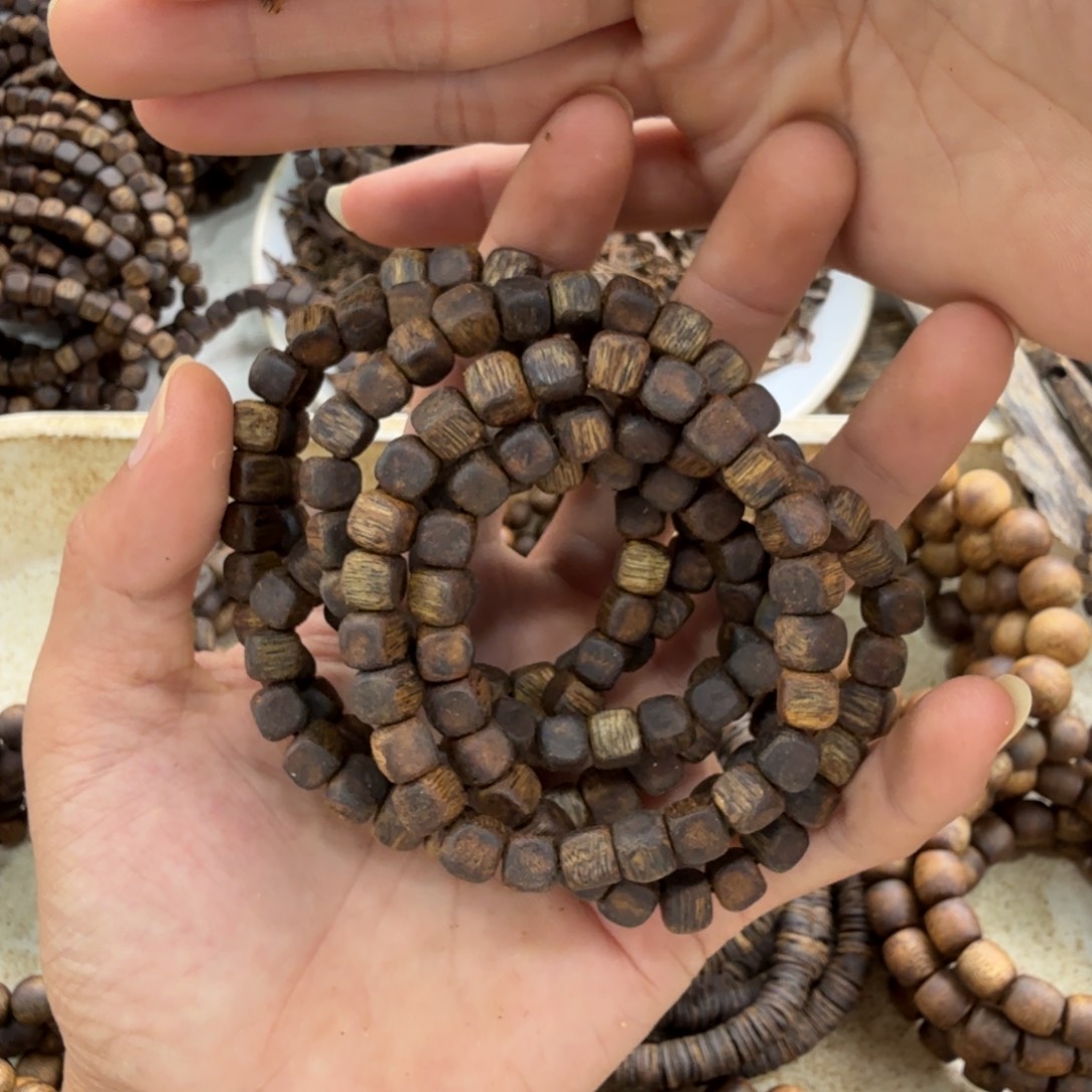 沉香碎屑沉香单圈大方糖5克多样性发一