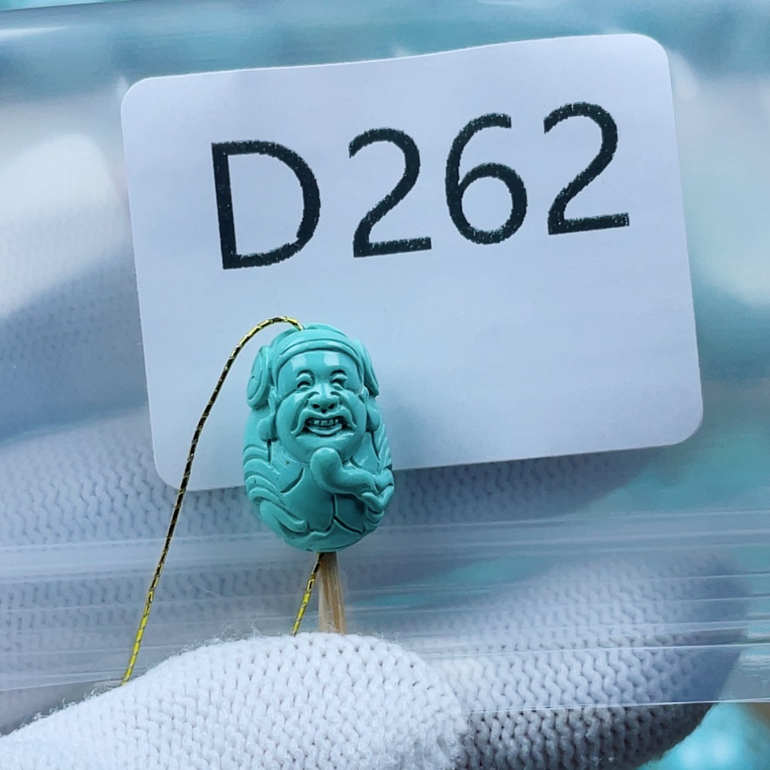 未镶嵌绿松石珠宝奇石幸**光