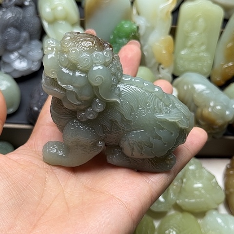 颈饰未镶嵌和田玉顺***.