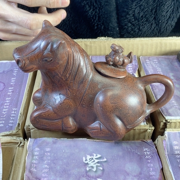 紫砂茶壶紫砂壶开箱111