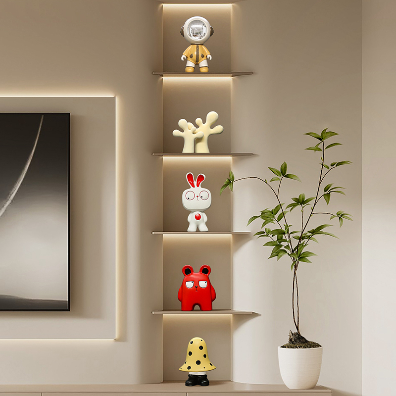 贝拉特 奶油现代风电视柜酒柜摆件软装家居装饰品儿童房可爱装饰