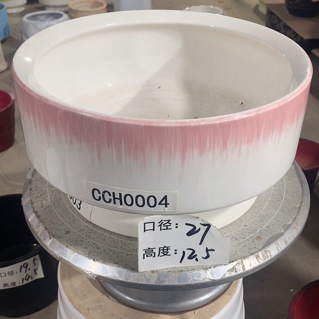 【闪购商品】陶瓷微瑕花盆-CCH004-1个大号