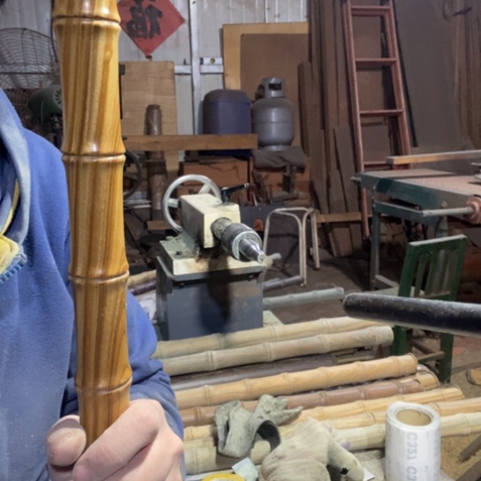 人****在绿檀竹节52x3.0