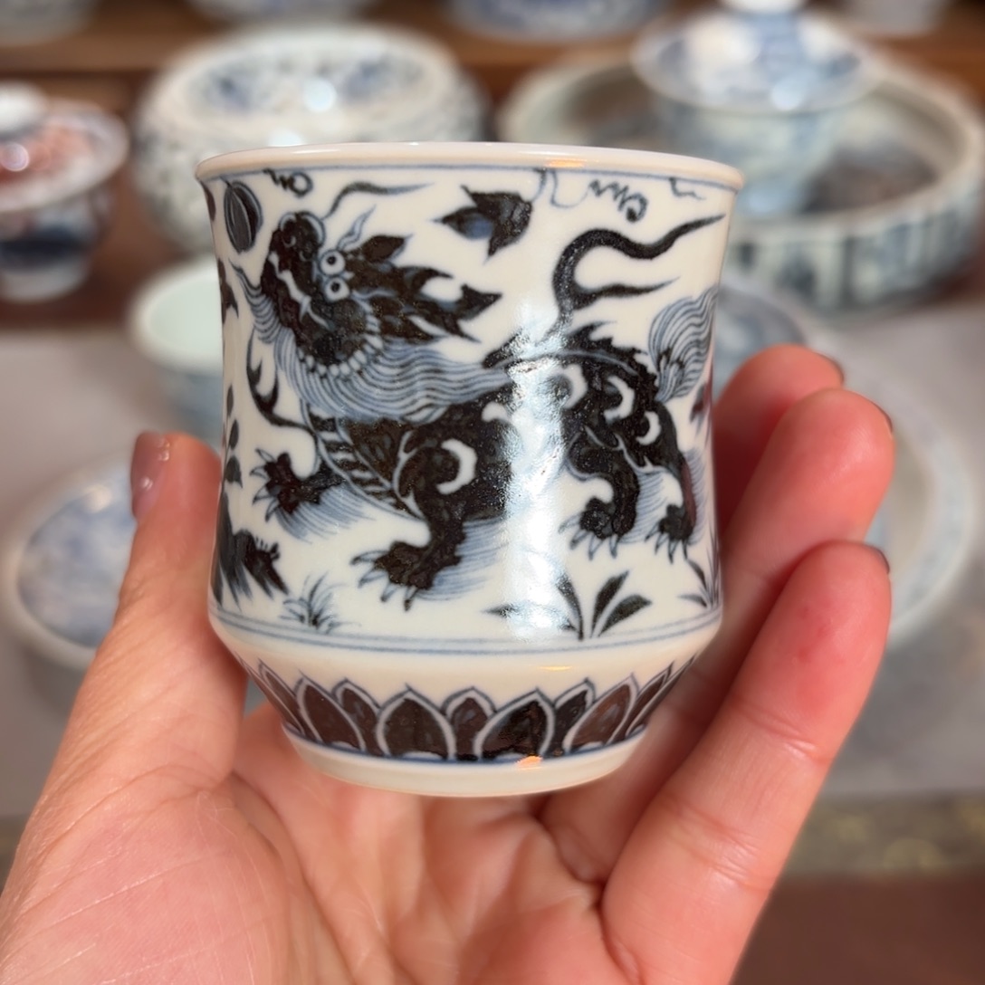 杯瑞兽马蹄杯博陵造物