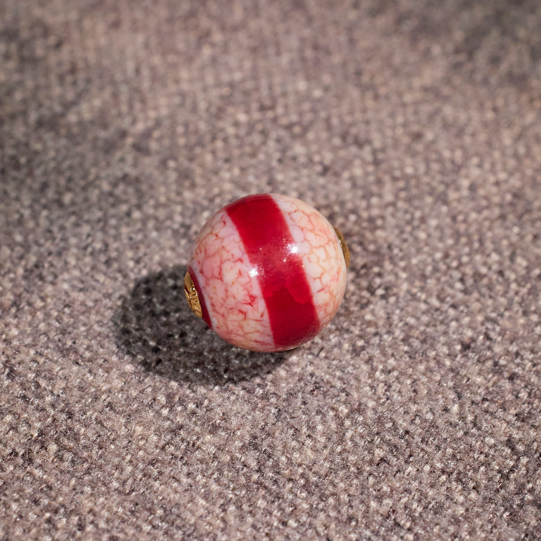 【玉峰珠宝丨安娜严选】玛瑙珠珠吊坠18K金【W7146】多样性发一