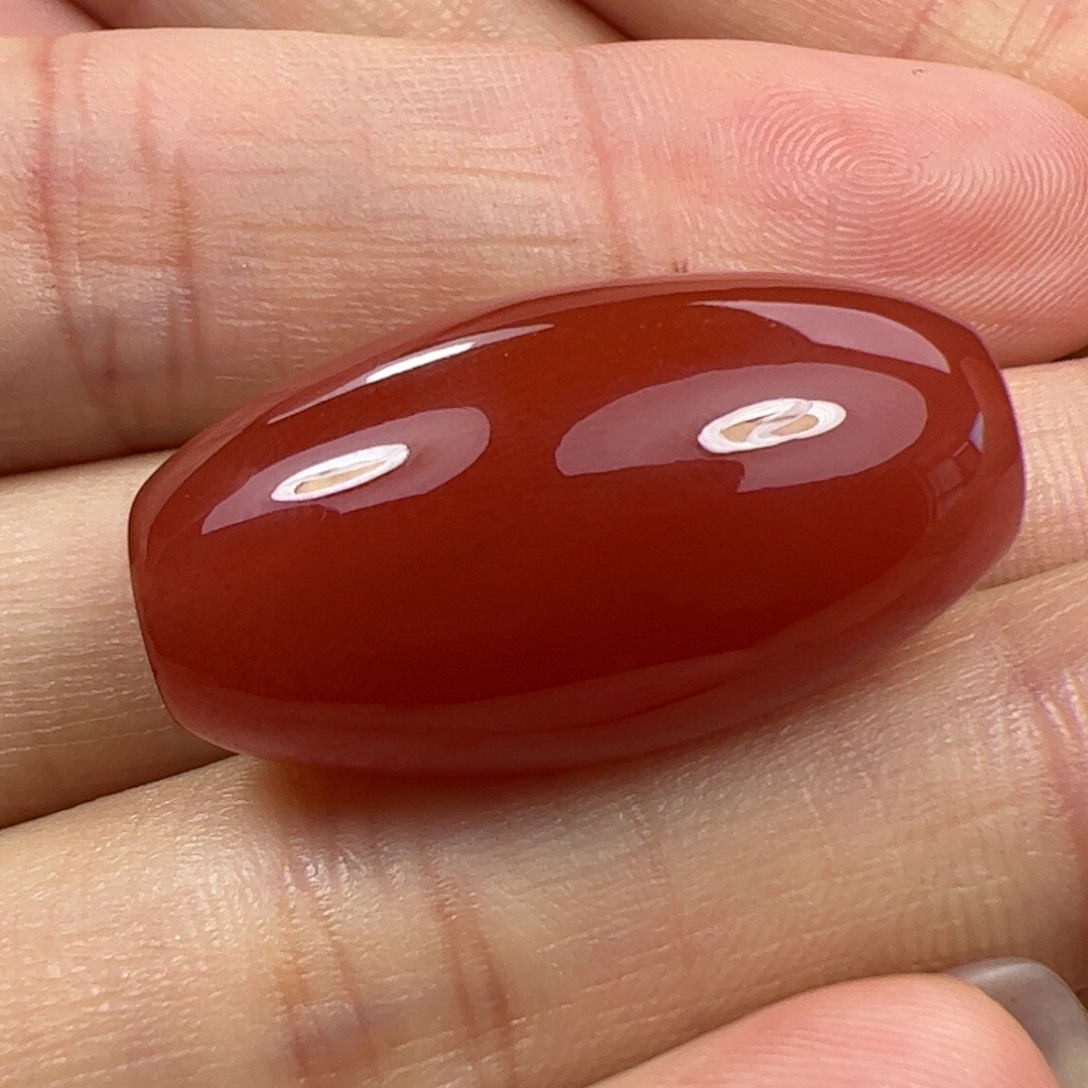 未镶嵌桶珠南红玛瑙