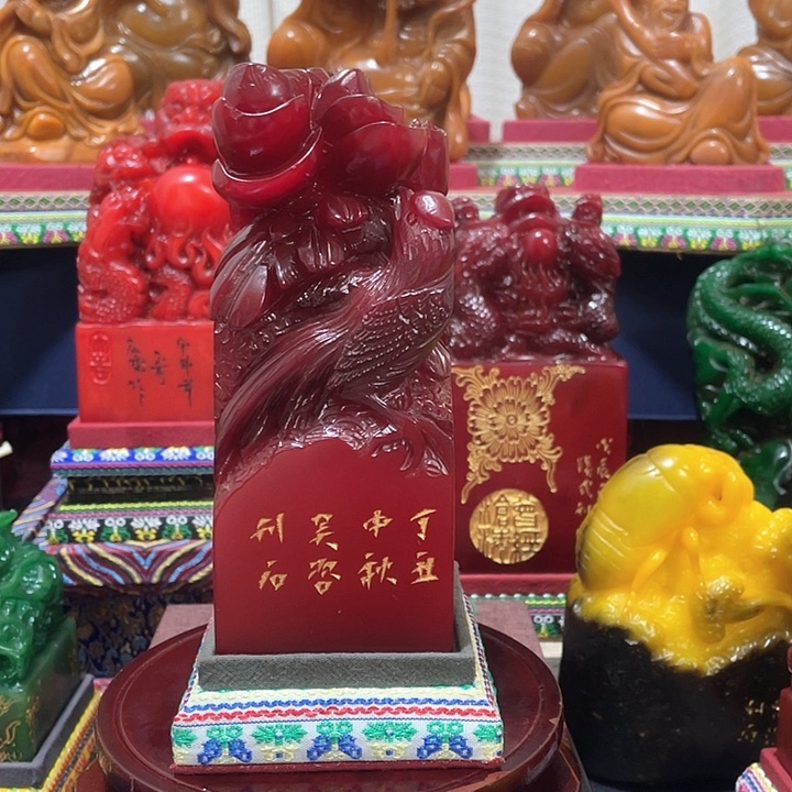 寿山石印石篆刻印章引首章闲章姓名章生日礼物