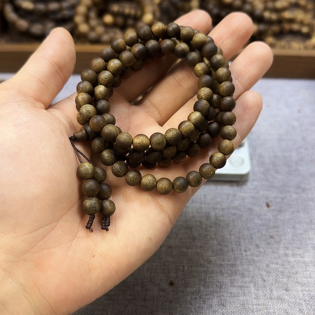 沉香香囊沉香0多圈白棋沉水浮20克