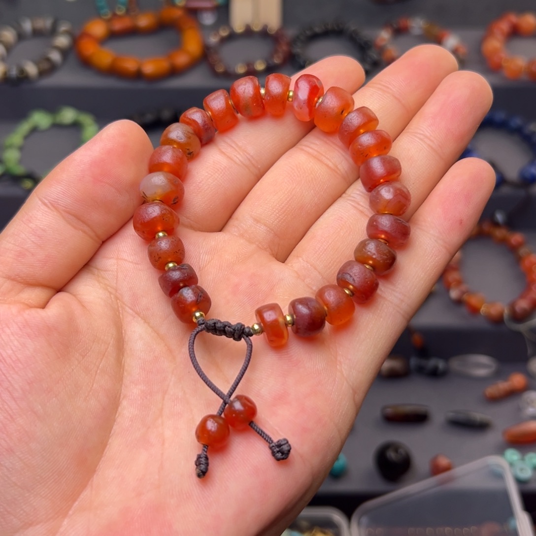 玛瑙/玉髓合金手链