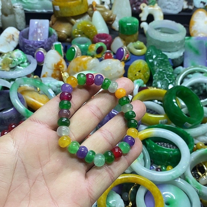 颈饰未镶嵌翡翠缅甸翡翠首饰配饰