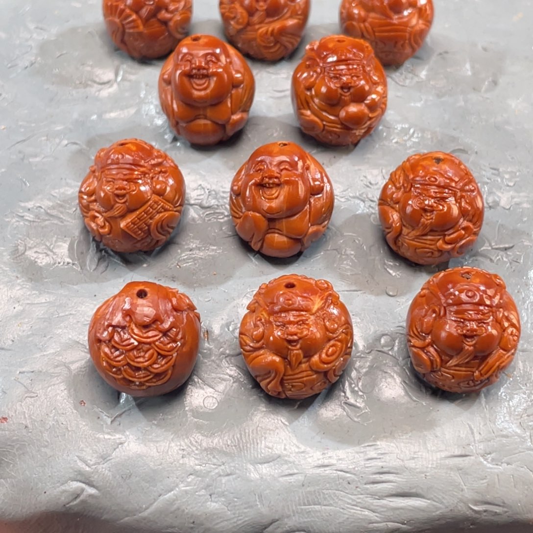 橄榄核手串/手链铁核鲨鱼背财迷1.6B6615福利