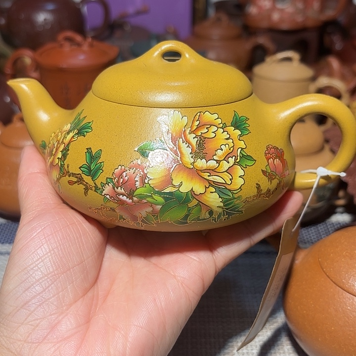 茶壶紫砂原矿宜兴紫砂250cc