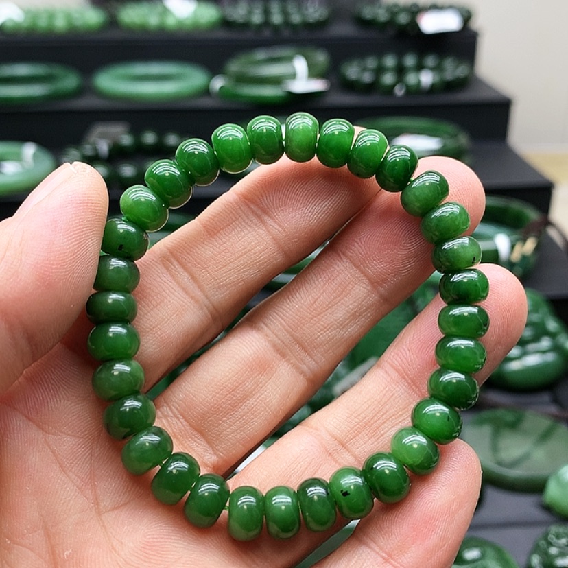 【闪购商品】和田玉（碧玉）手链未镶嵌