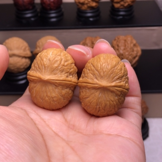 文玩核桃把件招财进宝34