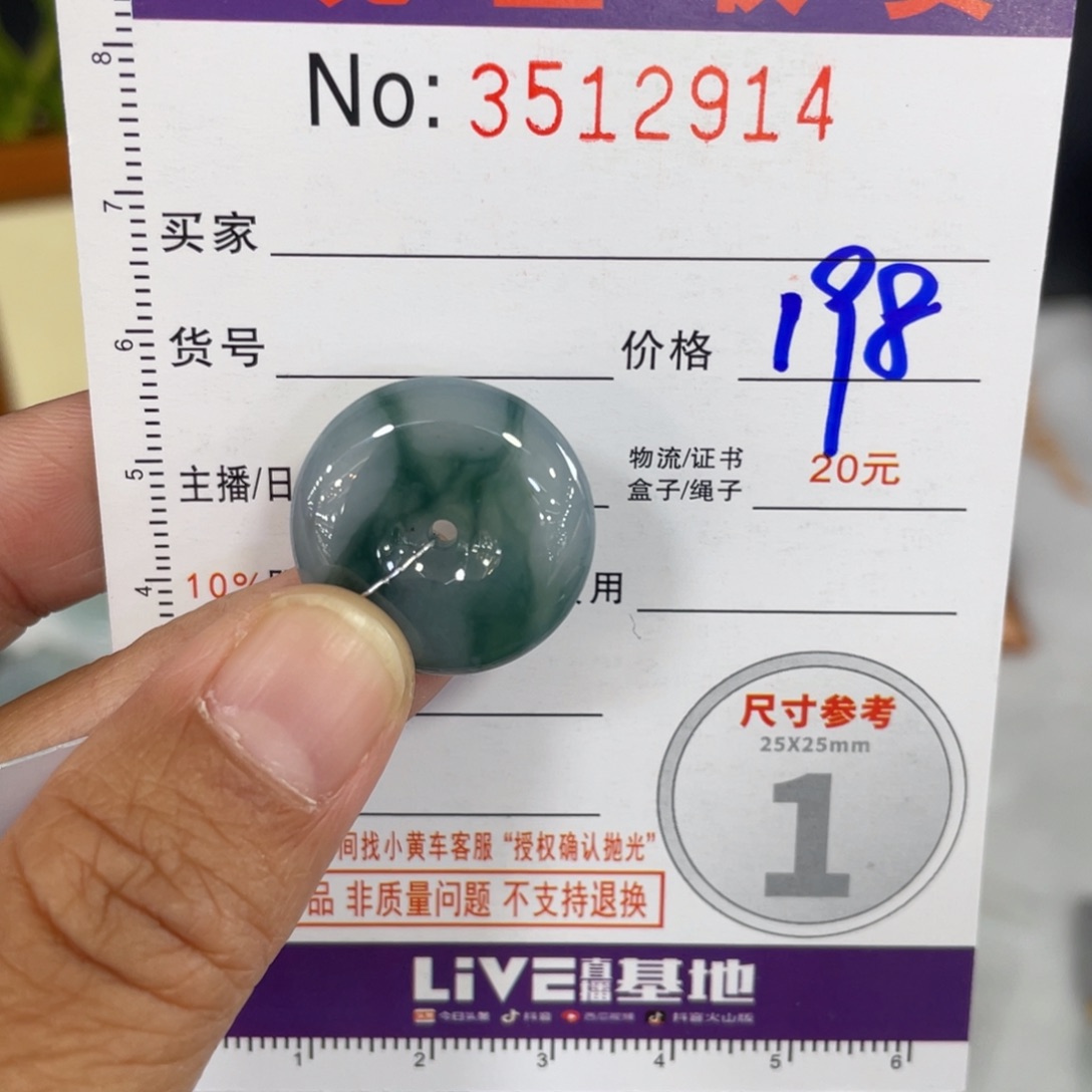 颈饰未镶嵌翡翠云****芳