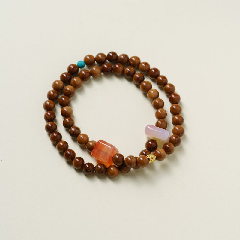 【桃之夭夭】库克0.6双圈手串