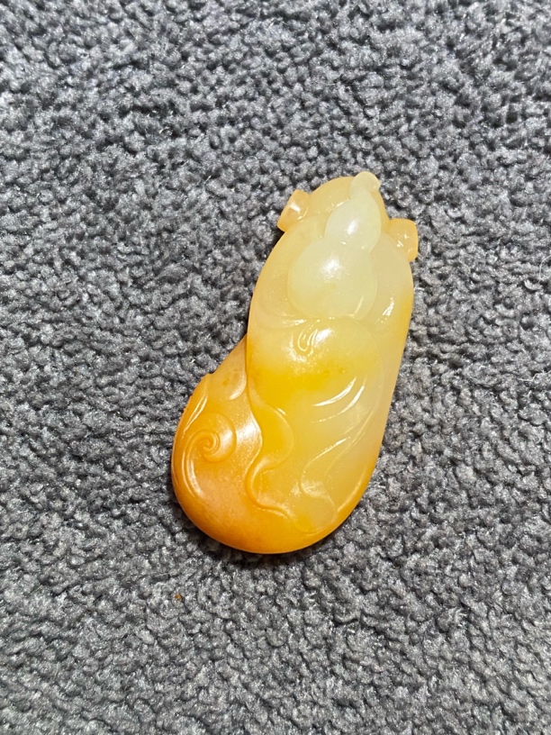 新疆和田玉财神 6.5g