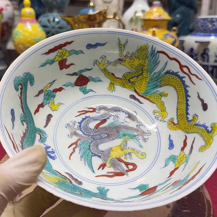 摆件工艺品瓷片装饰