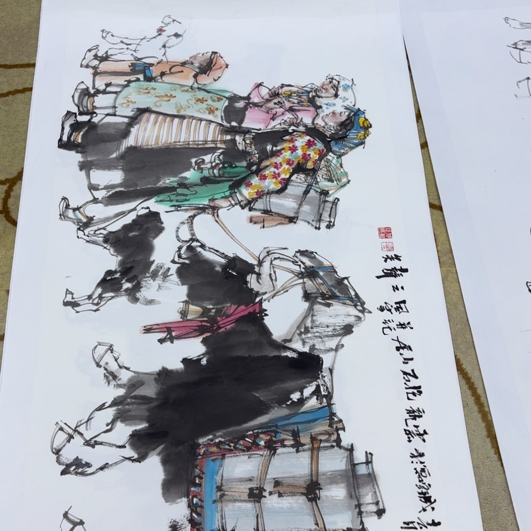泉***夫国画李欣主播李欣主播