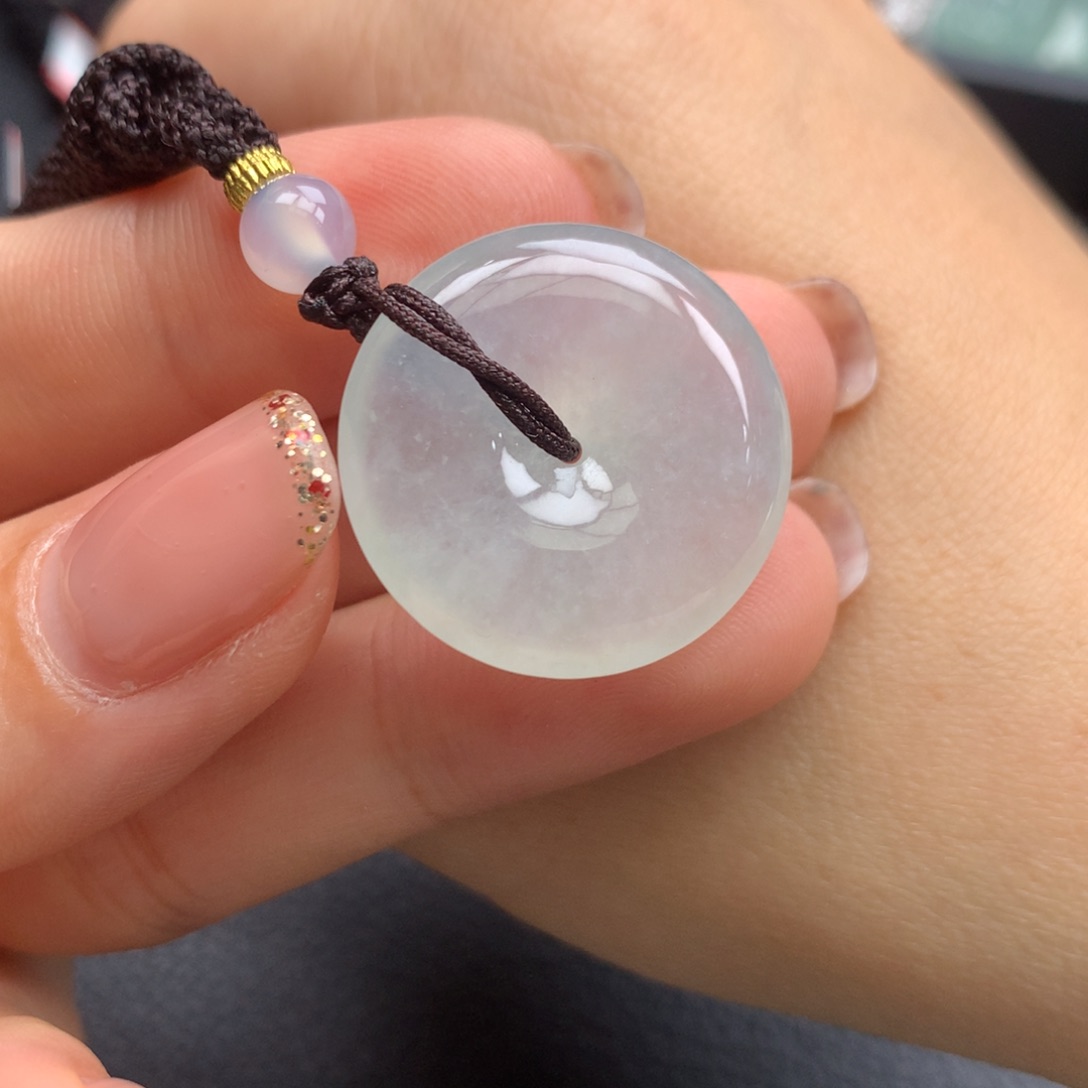 翡翠未镶嵌颈饰翡翠饰品24.2-6