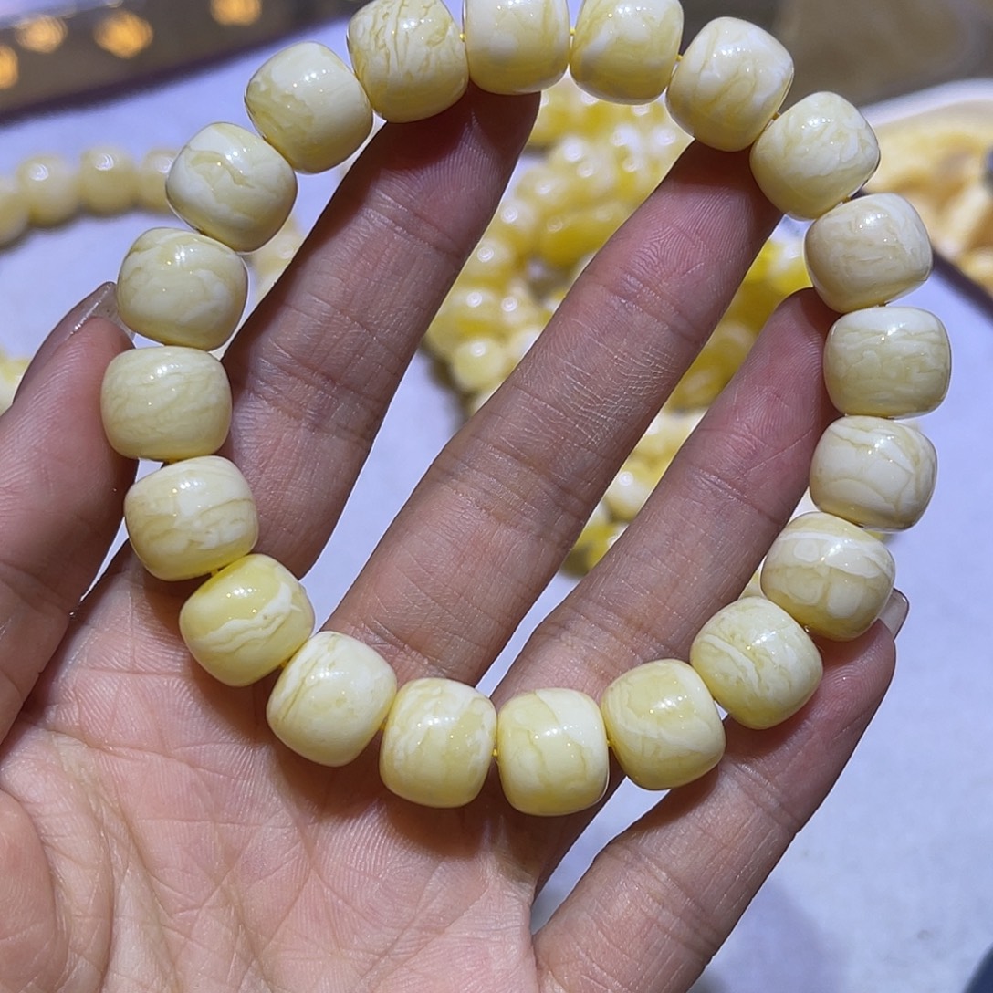 手链琥珀未镶嵌蜜蜡手串