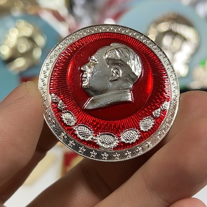 涓***流其他普通金属纪念章