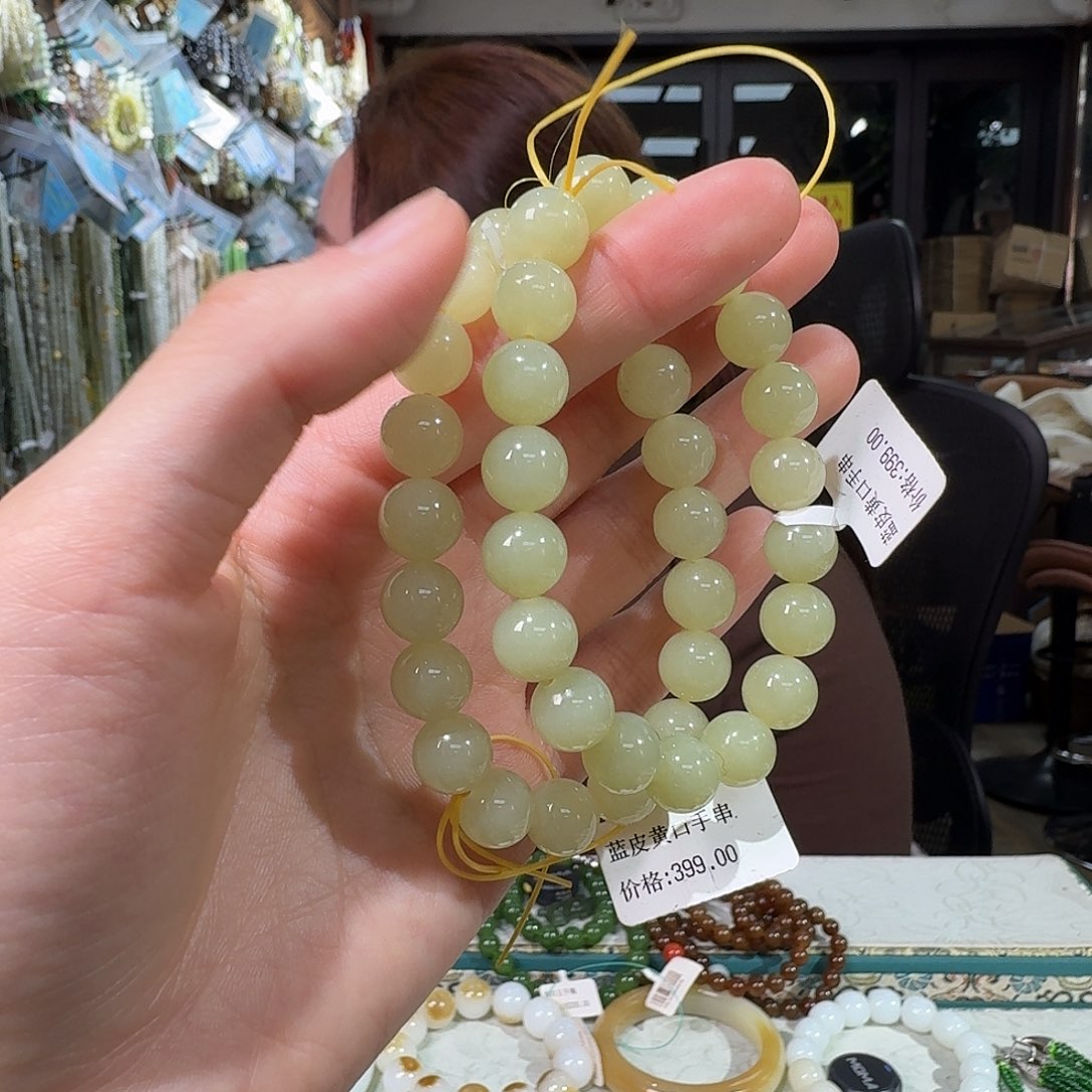 和田玉未镶嵌手链拍一发一多样性发货