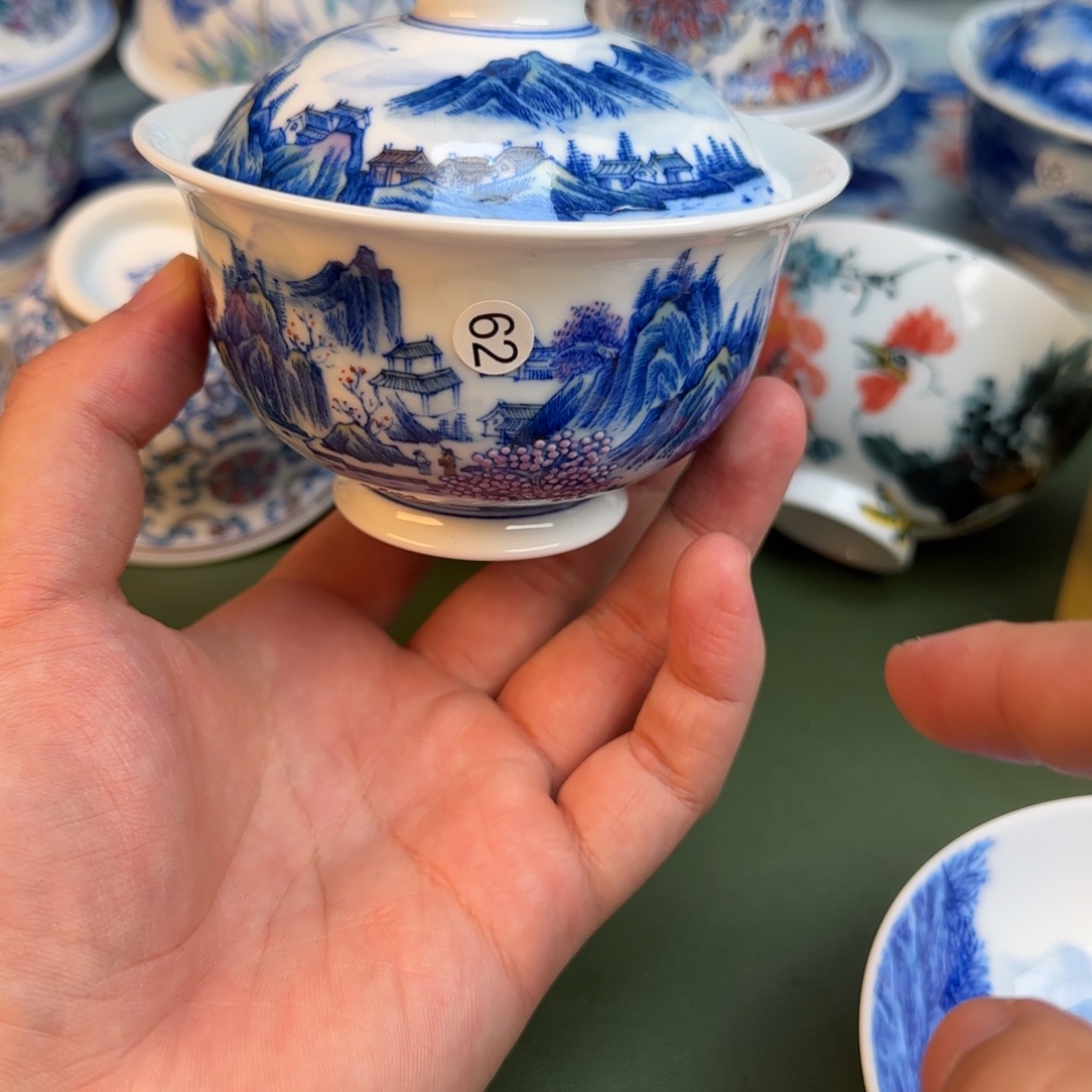 彦祖纯手工手绘茶具62