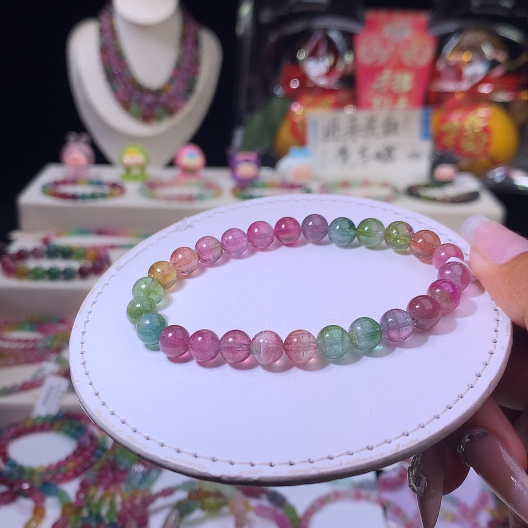 碧玺手链未镶嵌碧玺