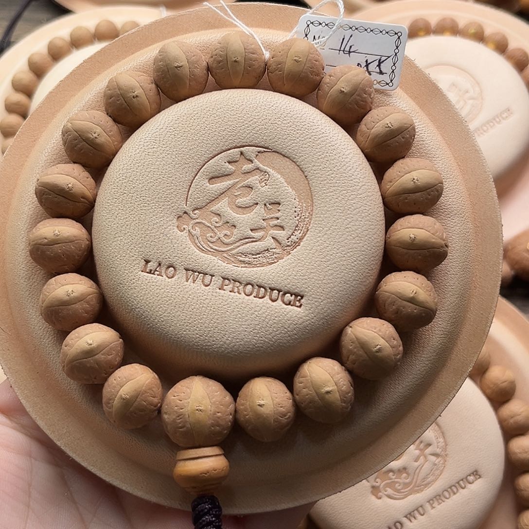 凤眼菩提手串精品14mm金眼红皮高密度