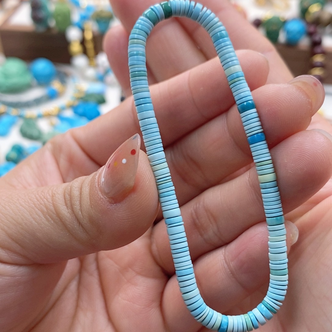 绿松石直切未镶嵌