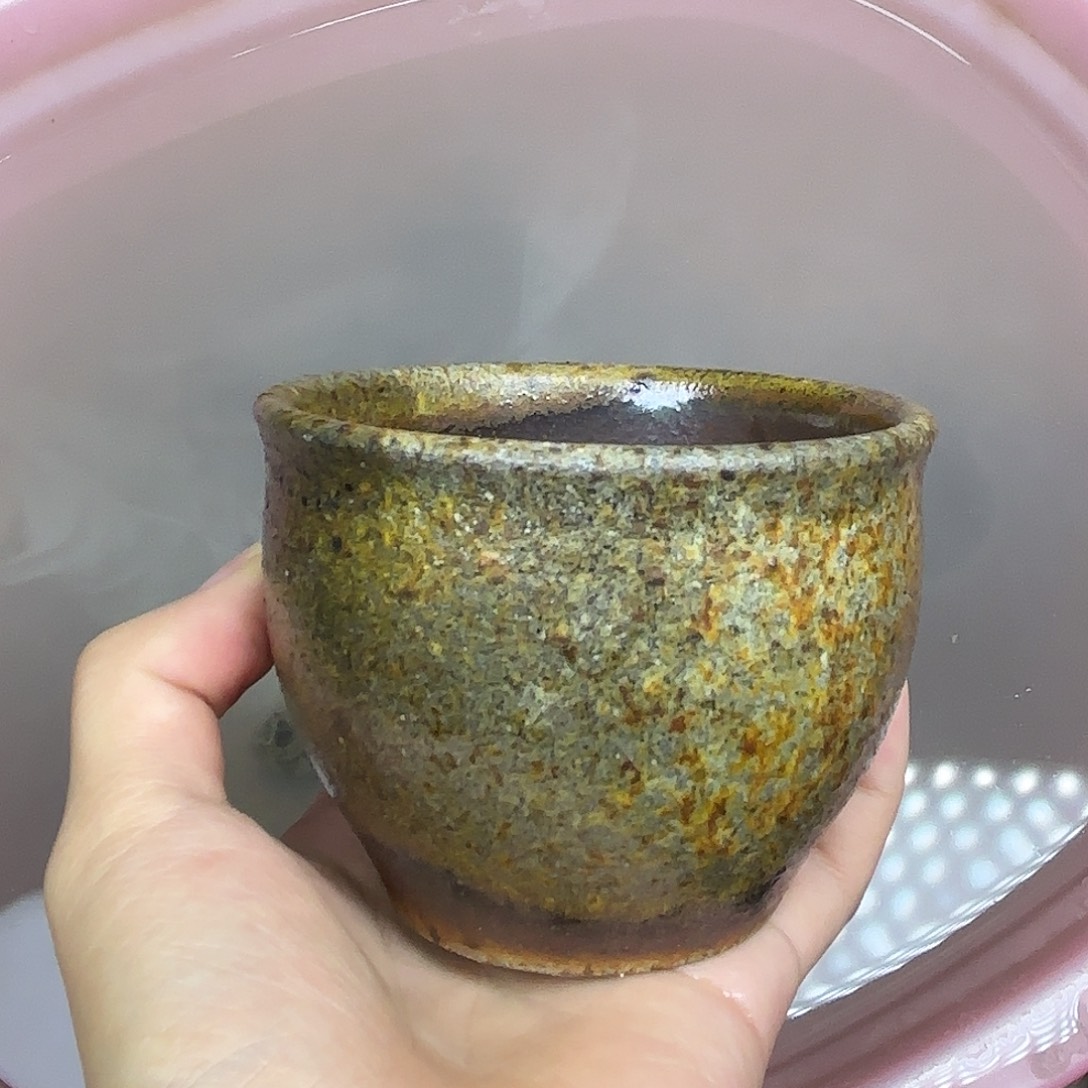 七***选茶壶紫砂柴烧紫砂段泥缸杯240cc