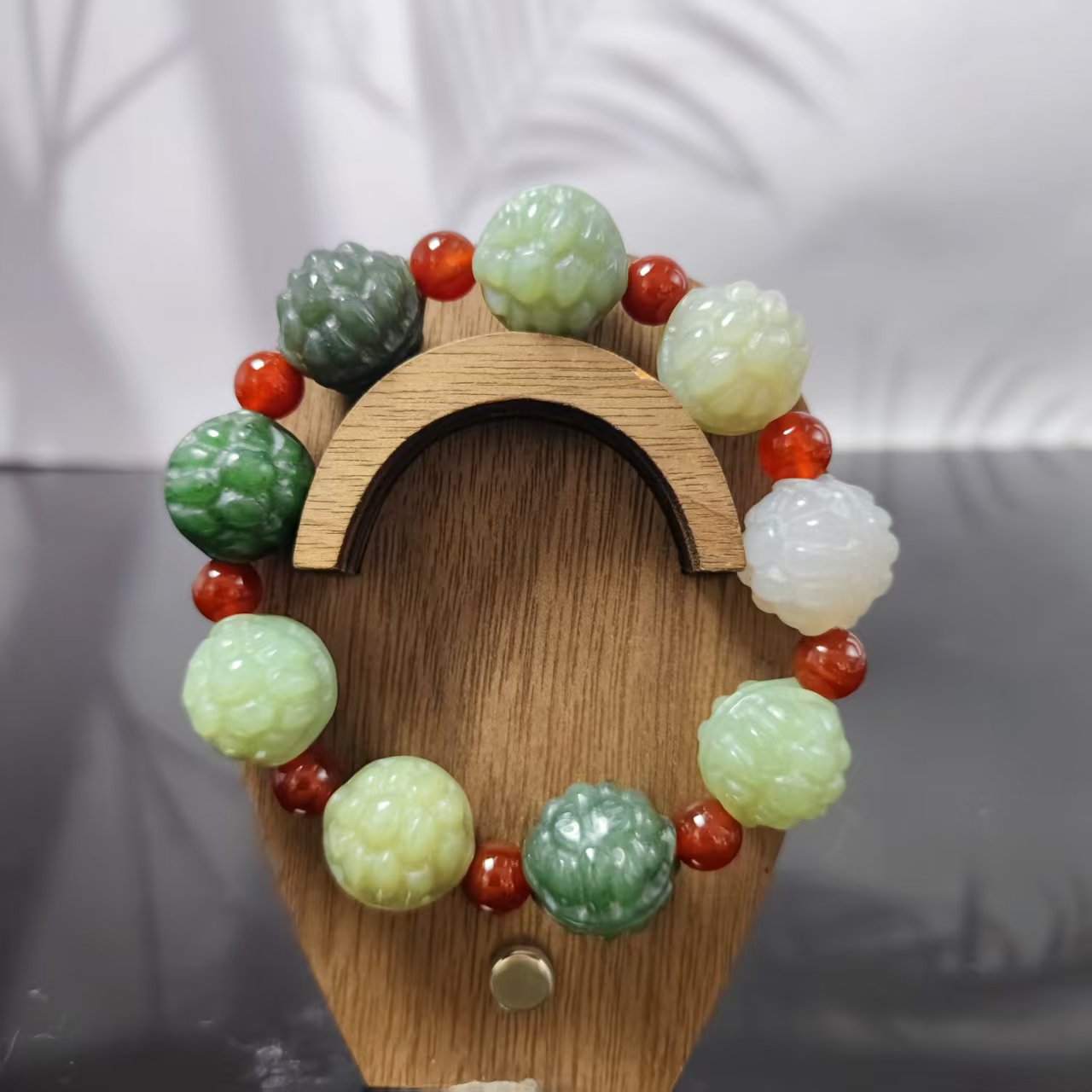 和田玉富甲天下手串1648